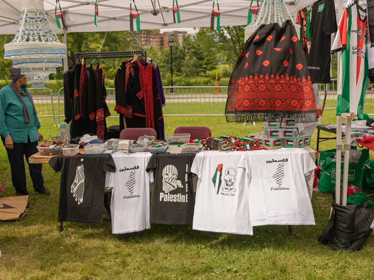 Traditional Palestinian dance performance