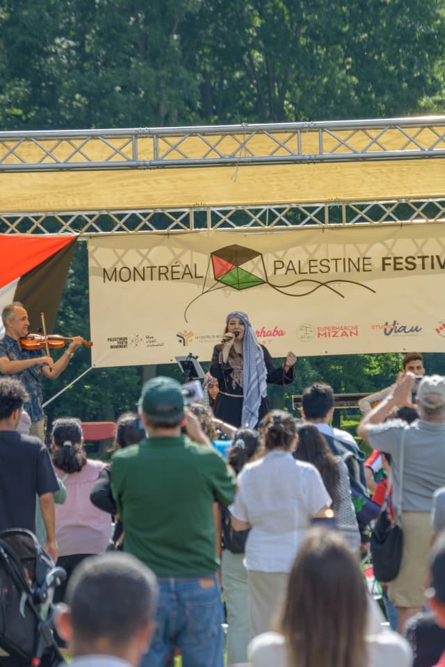 Traditional Palestinian music and dance performances