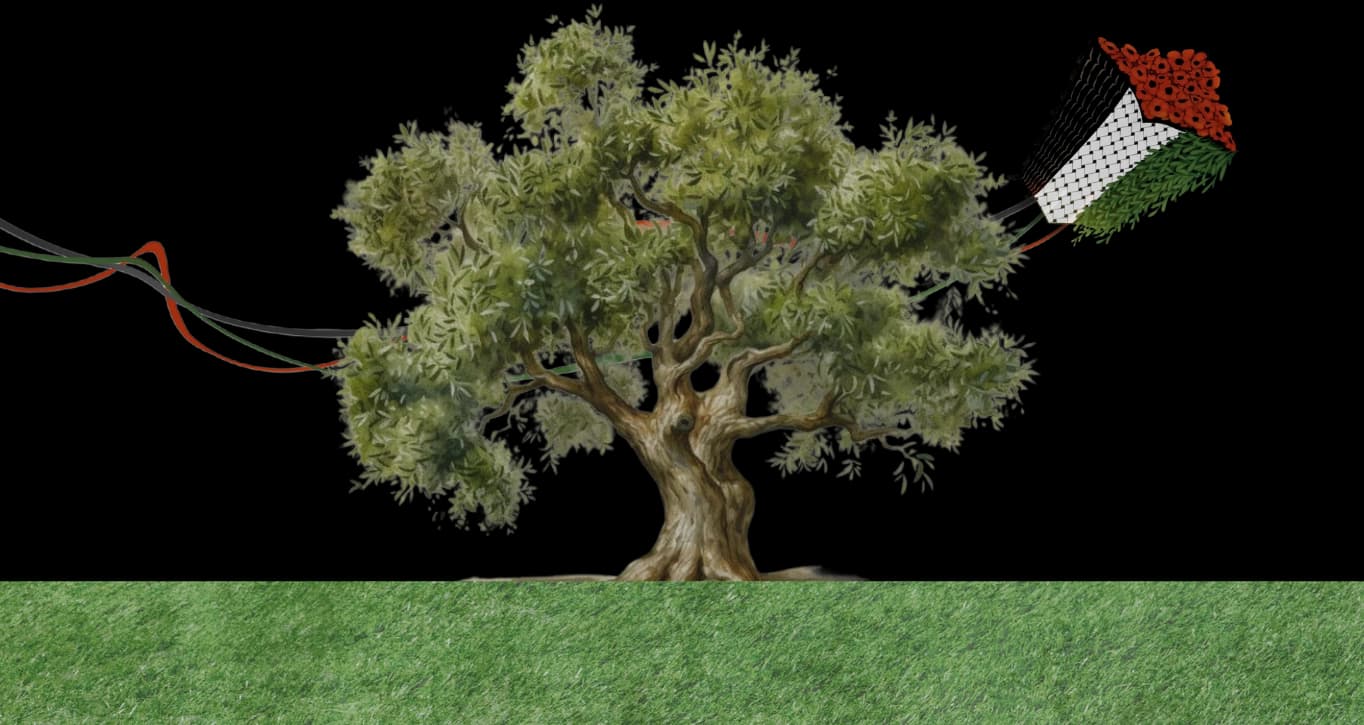 Montreal Palestine Festival celebration scene